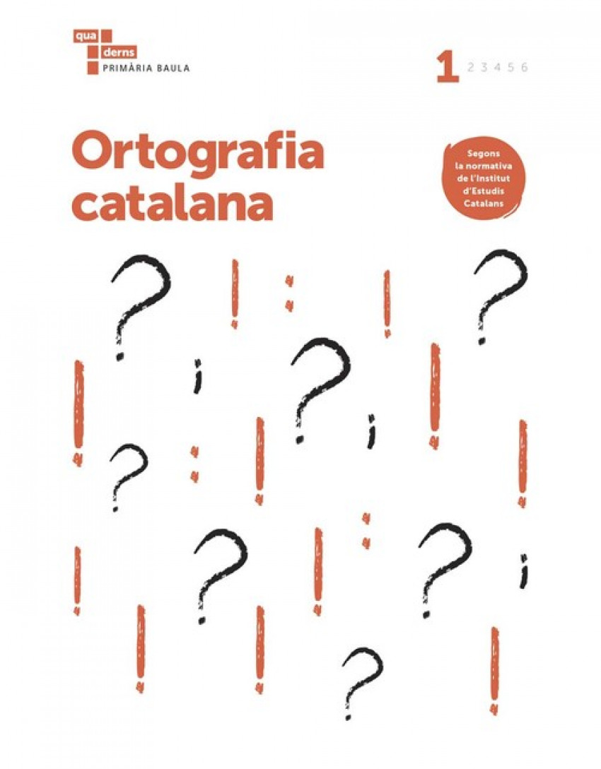 QUADERN D'ORTOGRAFÍA 1R.PRIMARIA