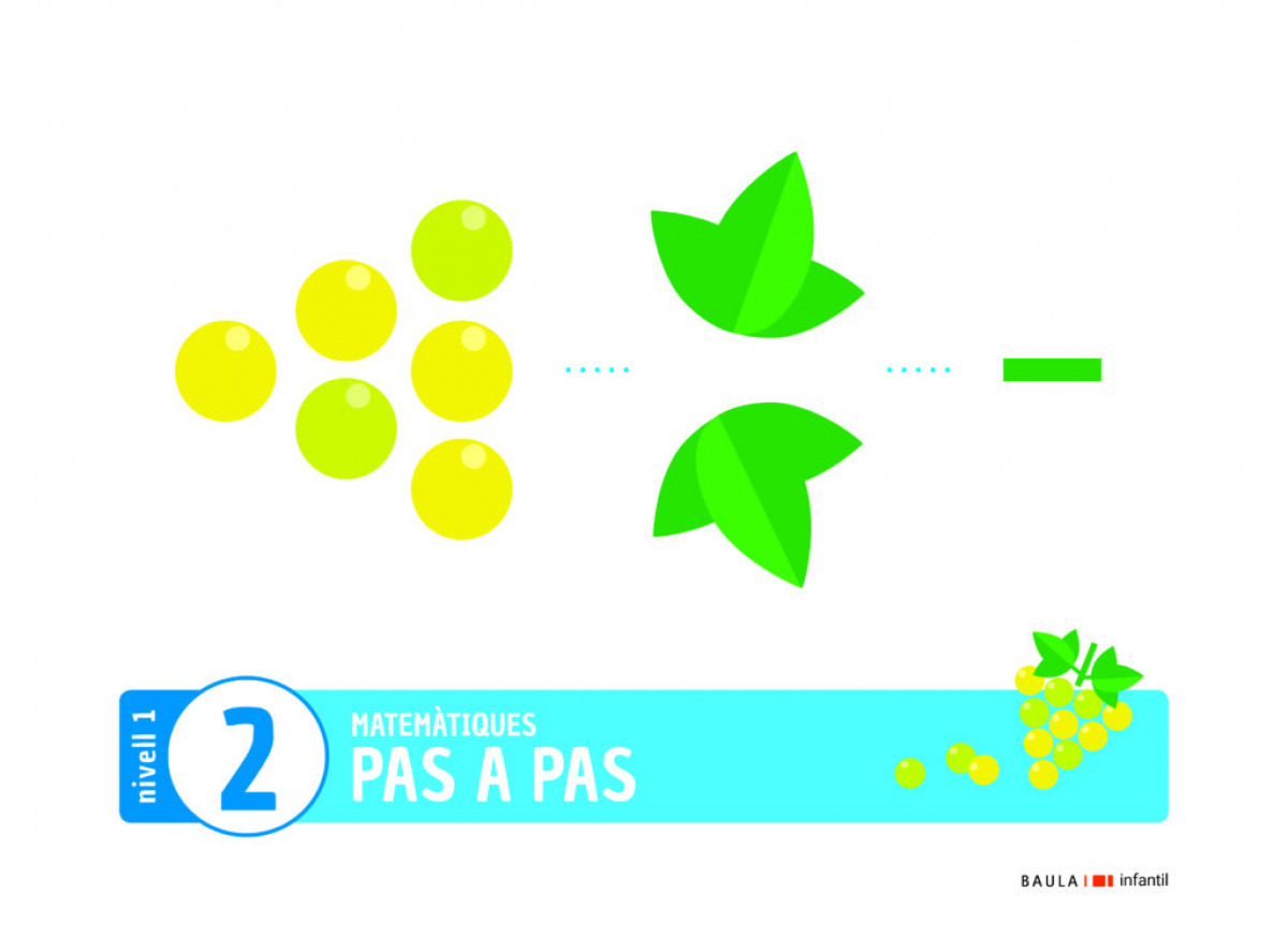  Matemàtiques Pas a pas Infantil Quadern 2 Nivell 1 