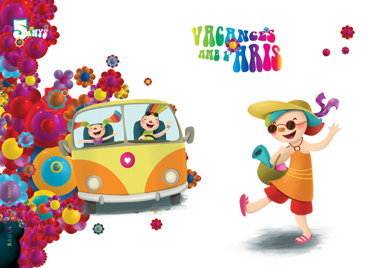 Vacances amb l'Aris 5 anys Infantil