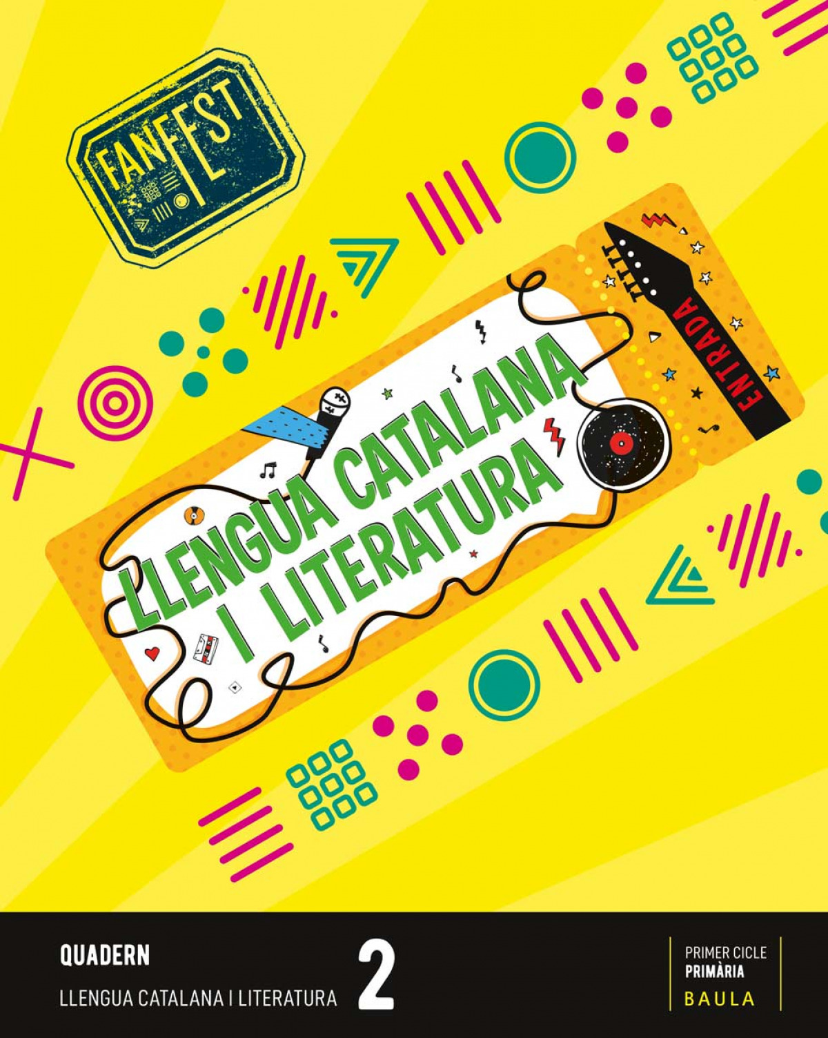 QUADERN LLENGUA CATALANA 2N.PRIMARIA. FANFEST. 2023