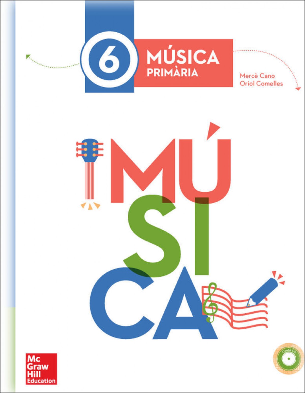 Música 6e.primaria  +cd audicions