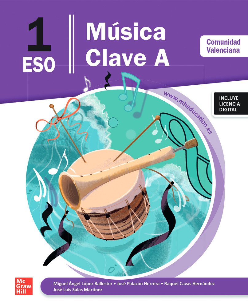  Música Clave A 1º ESO Comunidad Valenciana 
