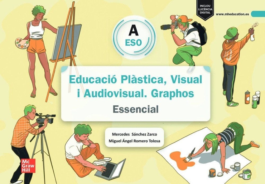  Educació Plàstica, Visual i Audiovisual Graphos A ESO Essencial 