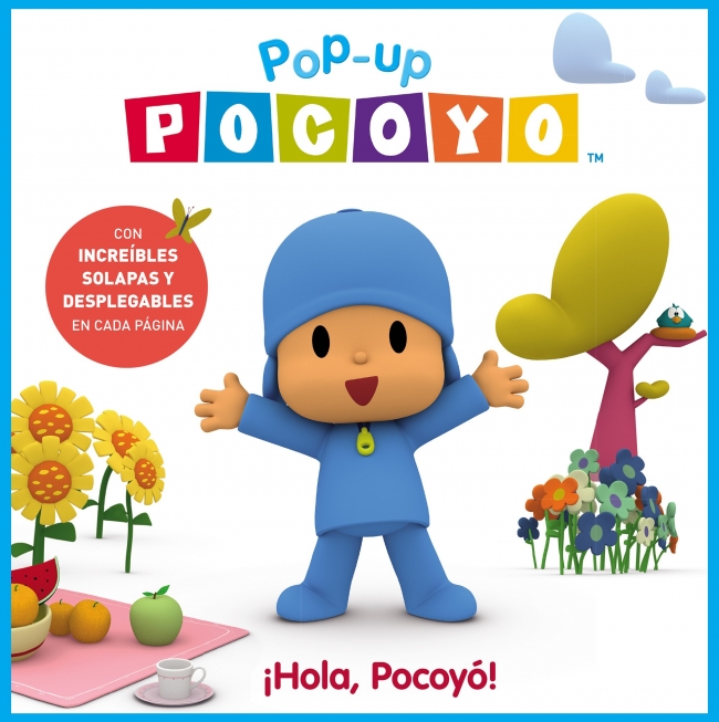  Pocoyó. Libro Pop-Up - ¡Hola, Pocoyó! 