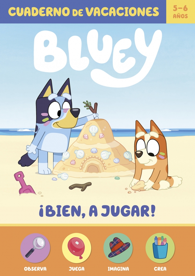  Bien!es verano!:cuaderno de vacaciones Bluey 