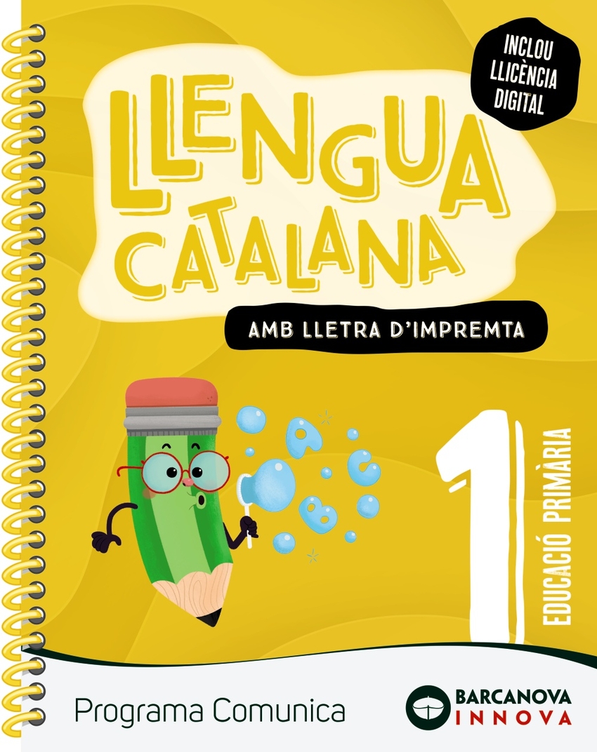  Comunica 1. Llengua catalana (lletra impremta) 