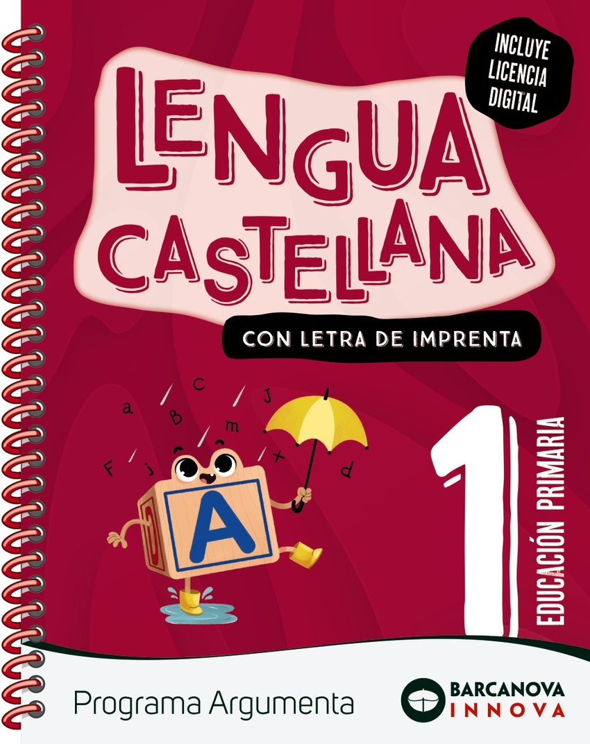  Argumenta 1. Lengua castellana (lletra impremta) 