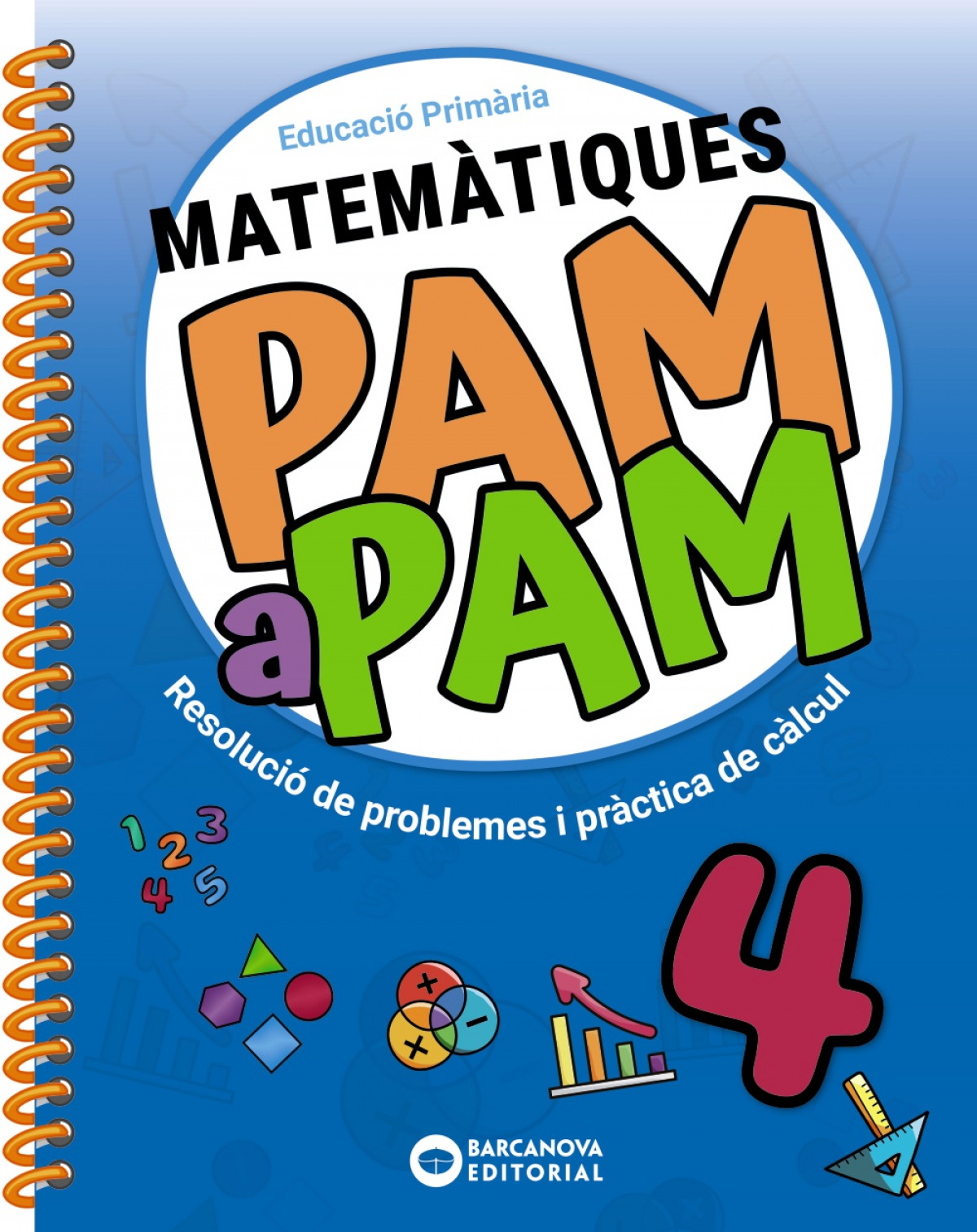  (CAT).(25).QUAD.MATEMATIQUES 4T.PRIM.(PAM A PAM) 
