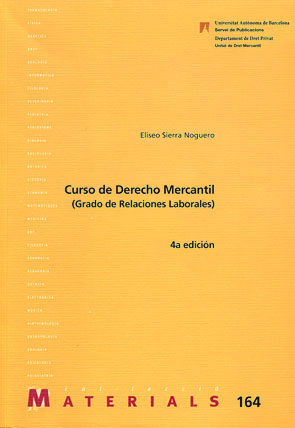 Curso de Derecho Mercantil (Relacions Laborals)