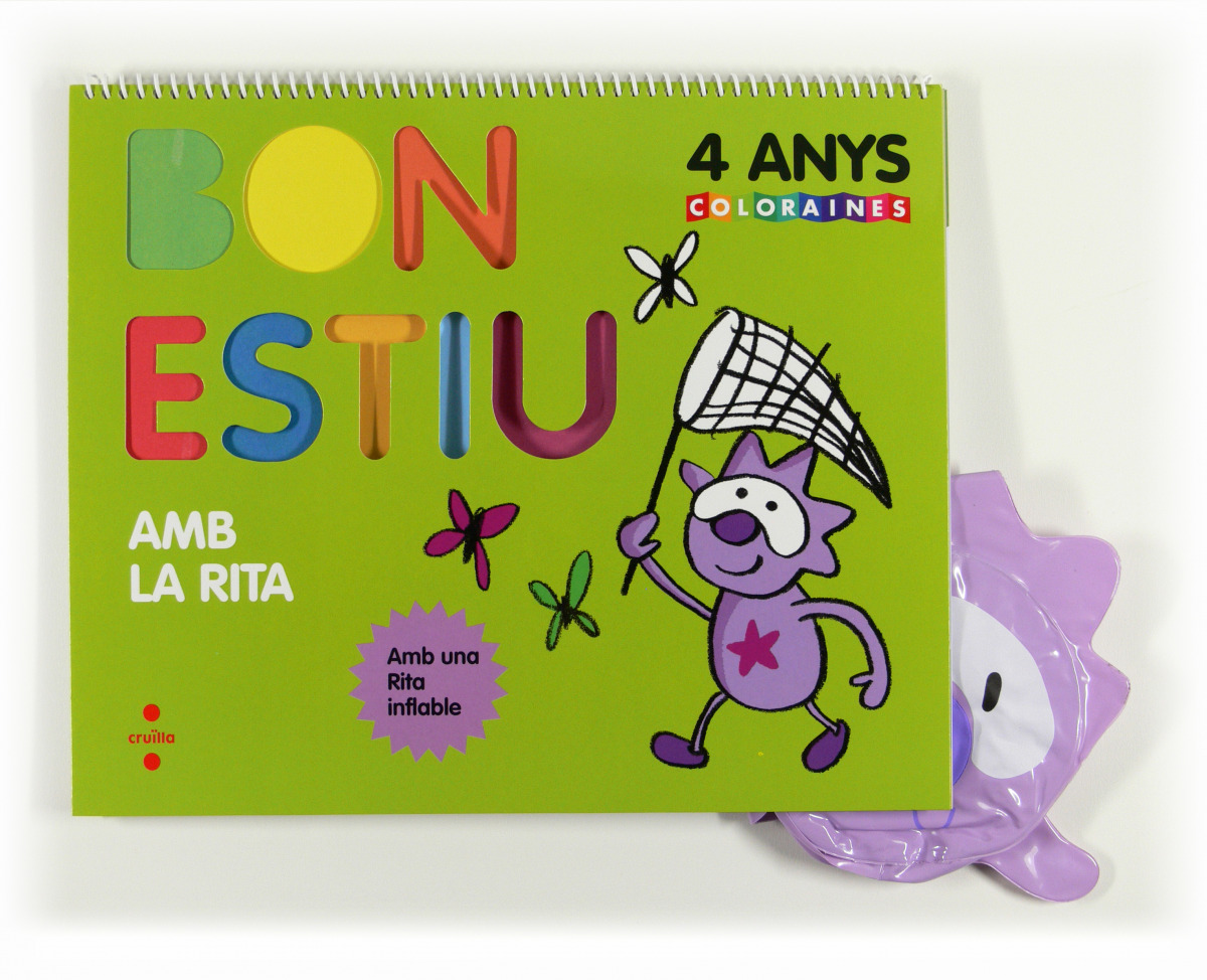  Bon estiu amb la Rita. 4 anys. Coloraines 
