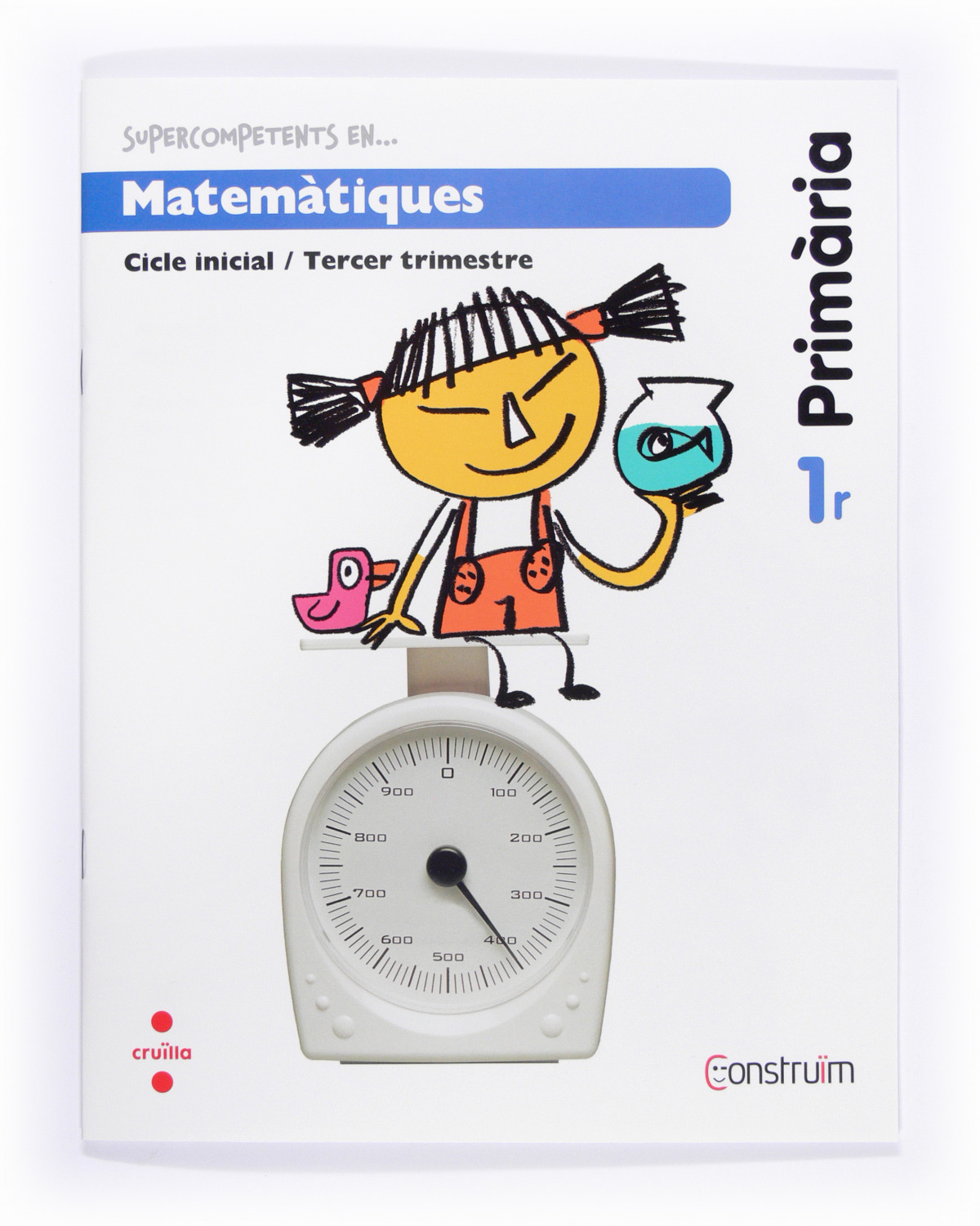 Quadern matemàtiques 3.1R primaria construim