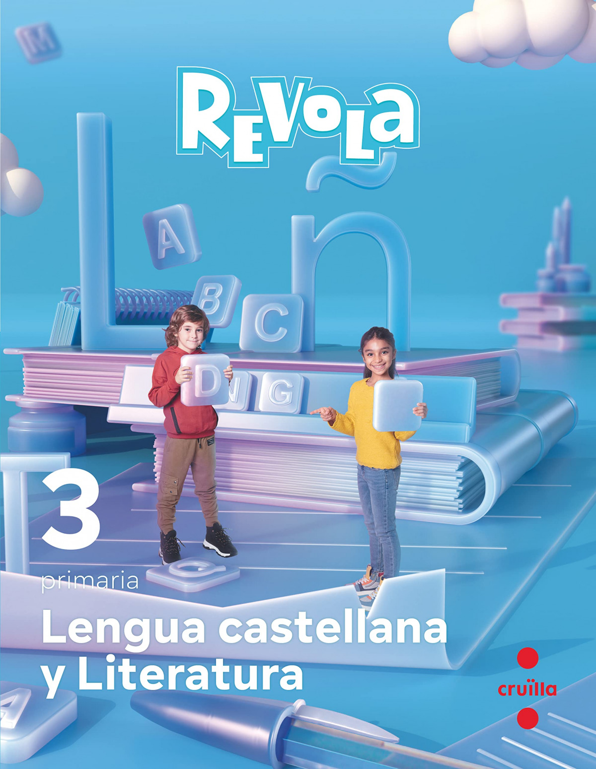  LENGUA CASTELLANA 3R.PRIMARIA. REVUELA. CATALUNYA 2022 
