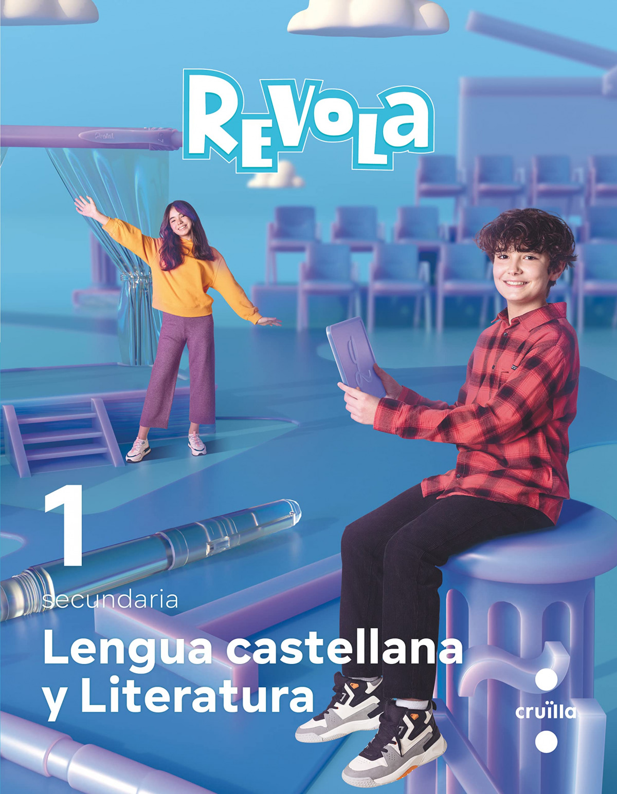  LENGUA CASTELLANA 1R.ESO. REVUELA. CATALUNYA 2022 