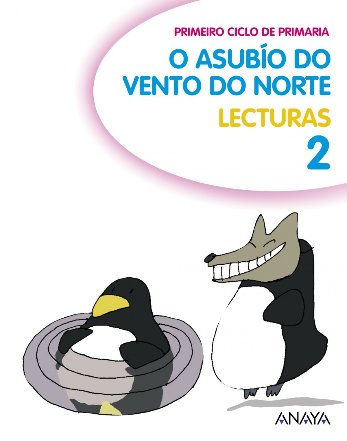 ASUBIO VENTO NORDE.(2º.PRIM.LECTURAS GALEGO)