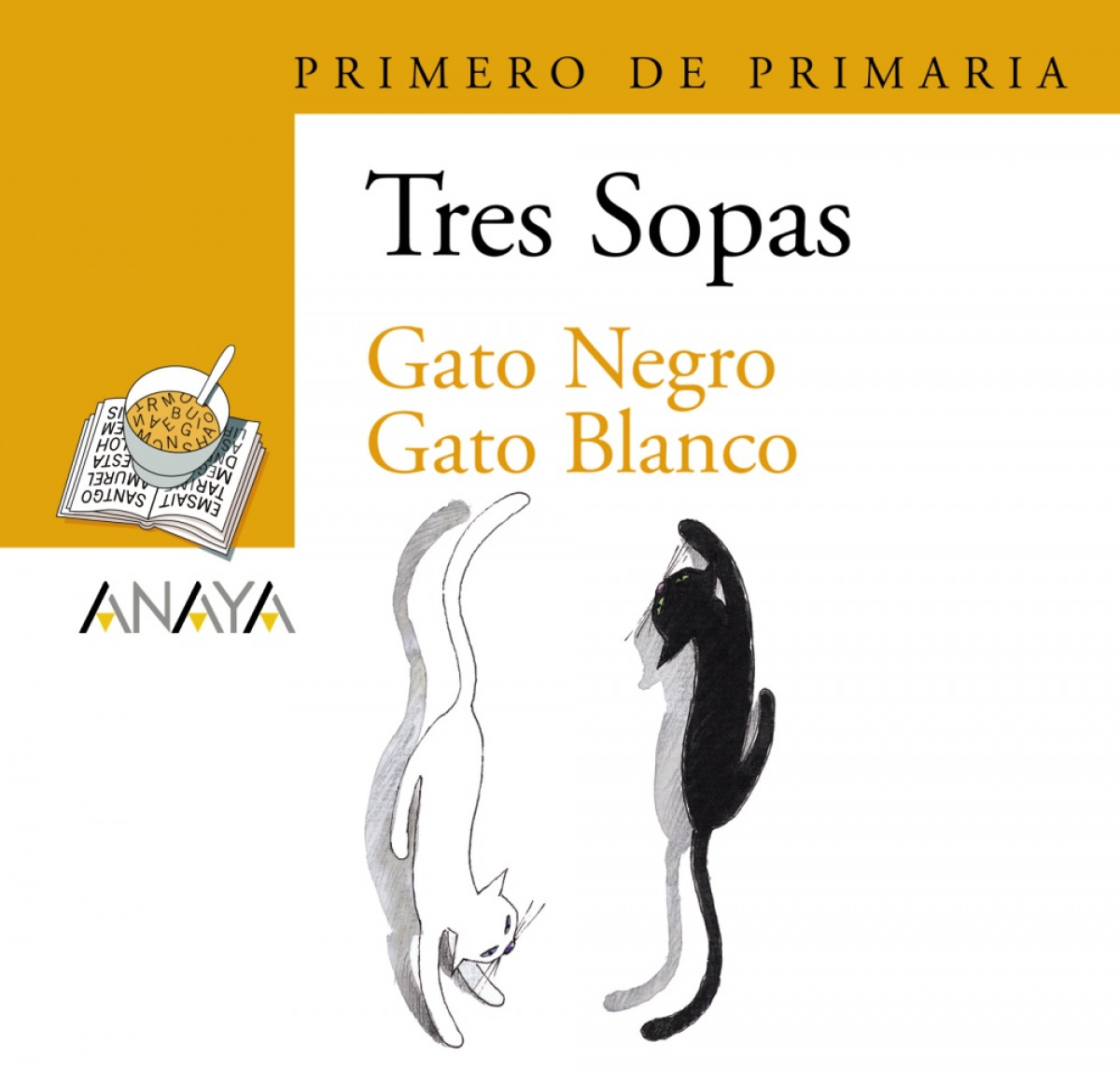 Blíster  ' Gato Negro Gato Blanco '   1º de Primaria