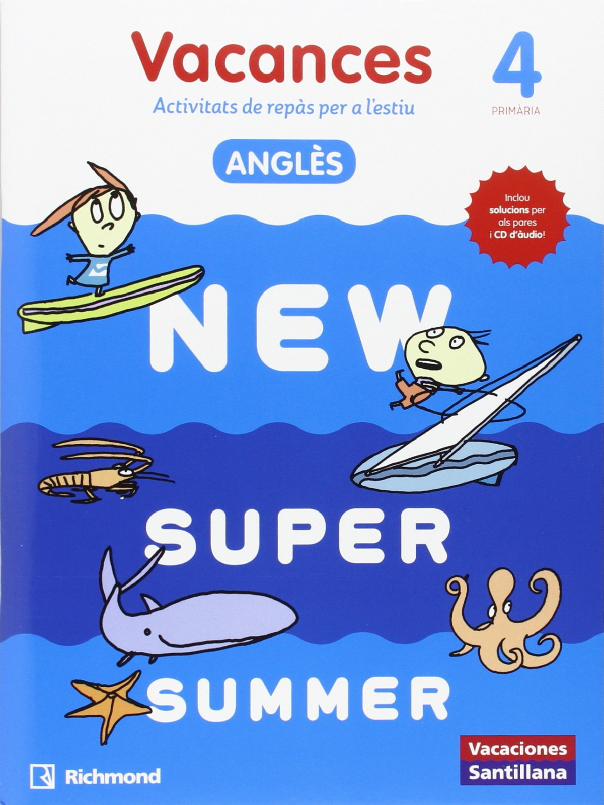 new super summer 4 catalan book+cd