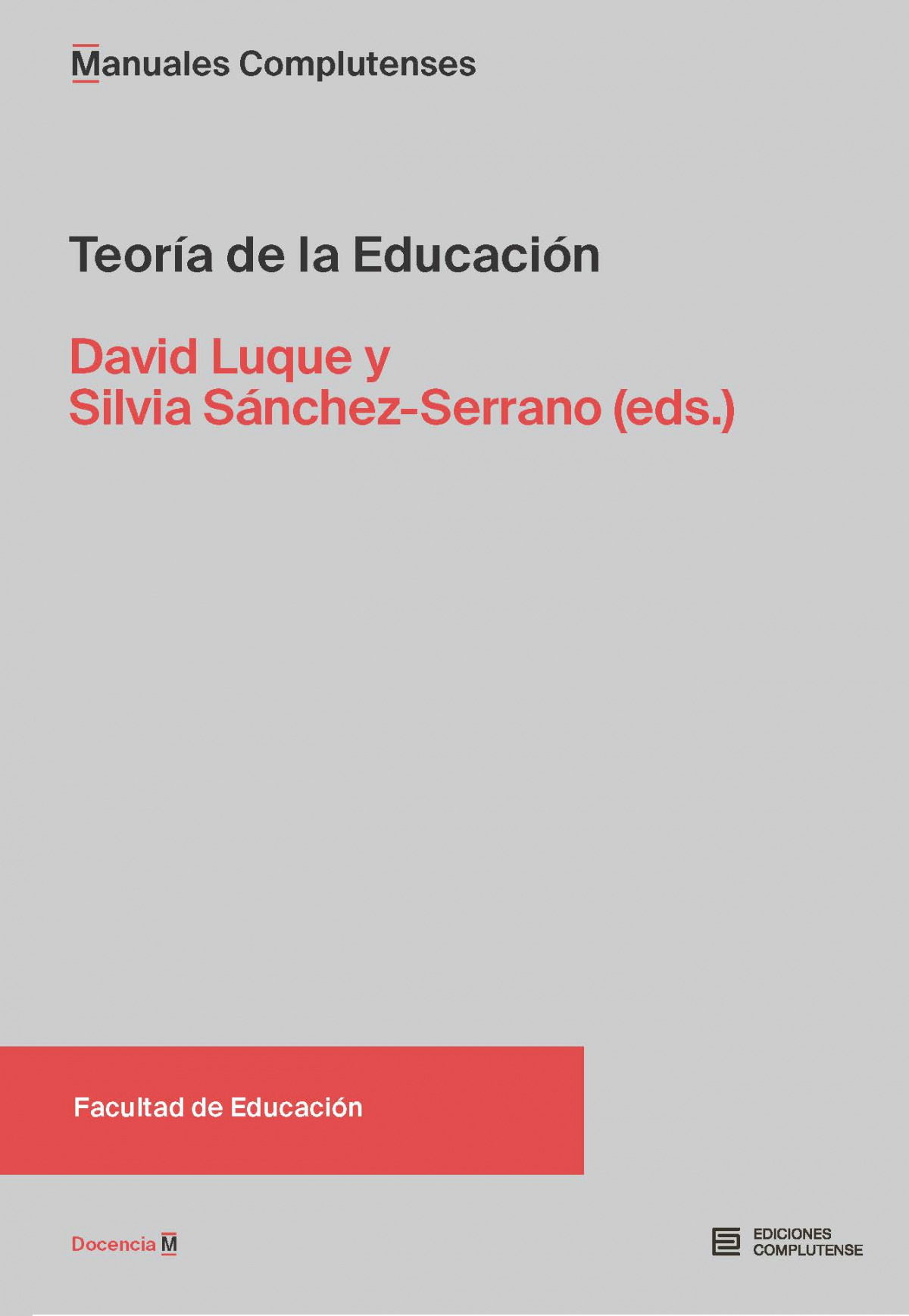 Teoría de la Educación
