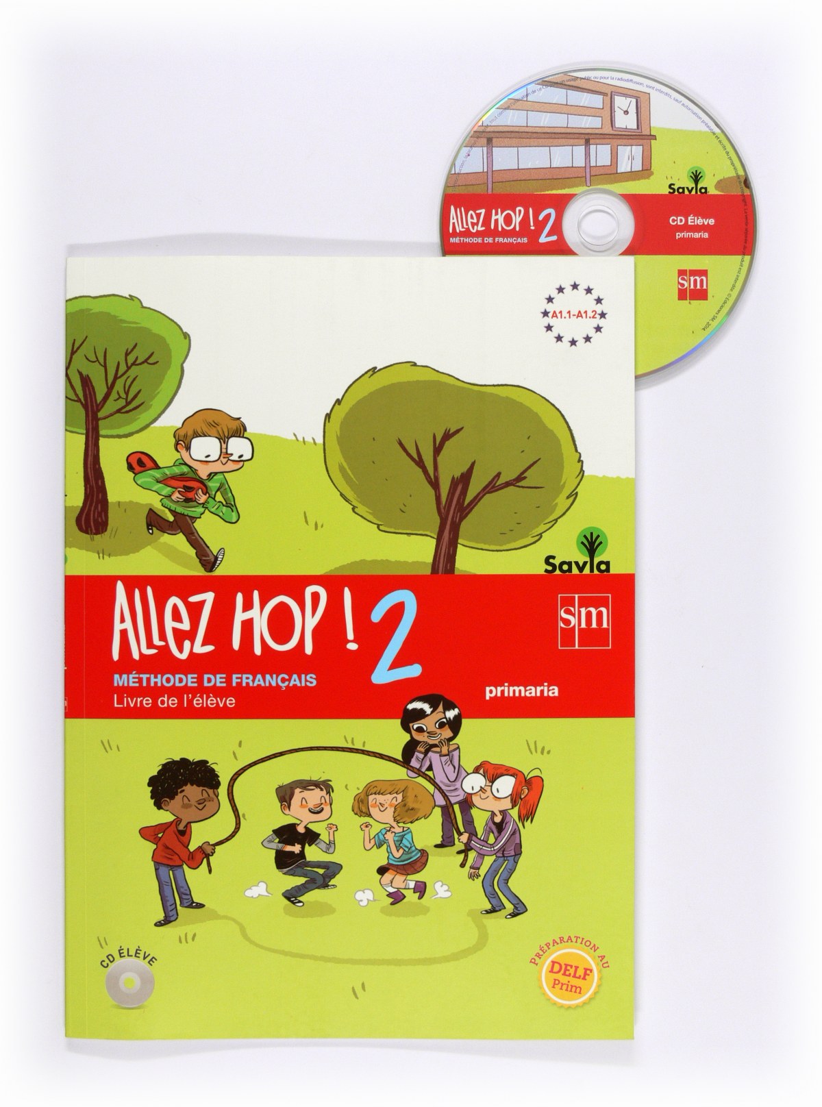  Allez Hop! 2: livre de l'élève. Primaria. Savia 