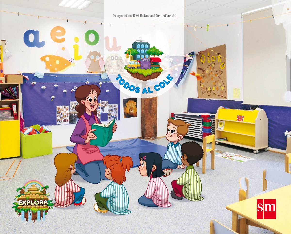  Proyecto Explora Todos al cole 3 años 2º trimestre 