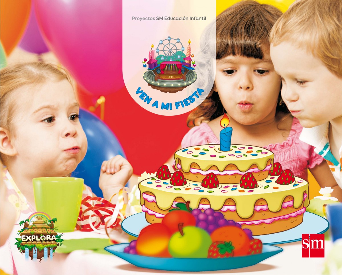  Proyecto Elabora Ven a mi fiesta 3 años 1º trimestre 2017 