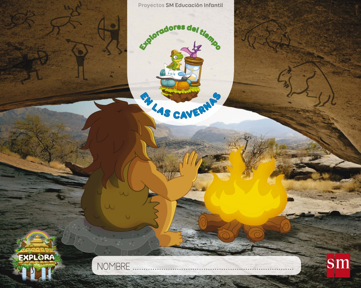  Proyecto Explora En las cavernas 3 años 3º trimestre infantil 2017 