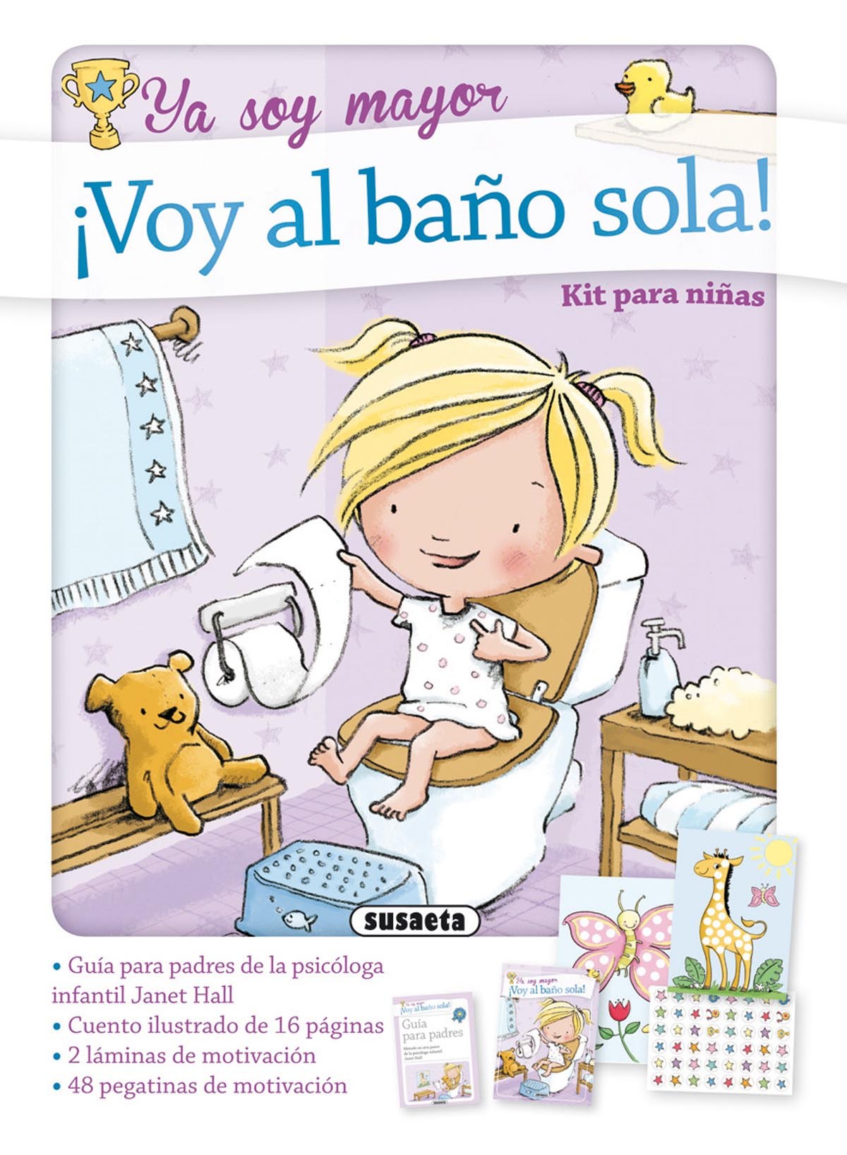 ¡Voy al baño sola!