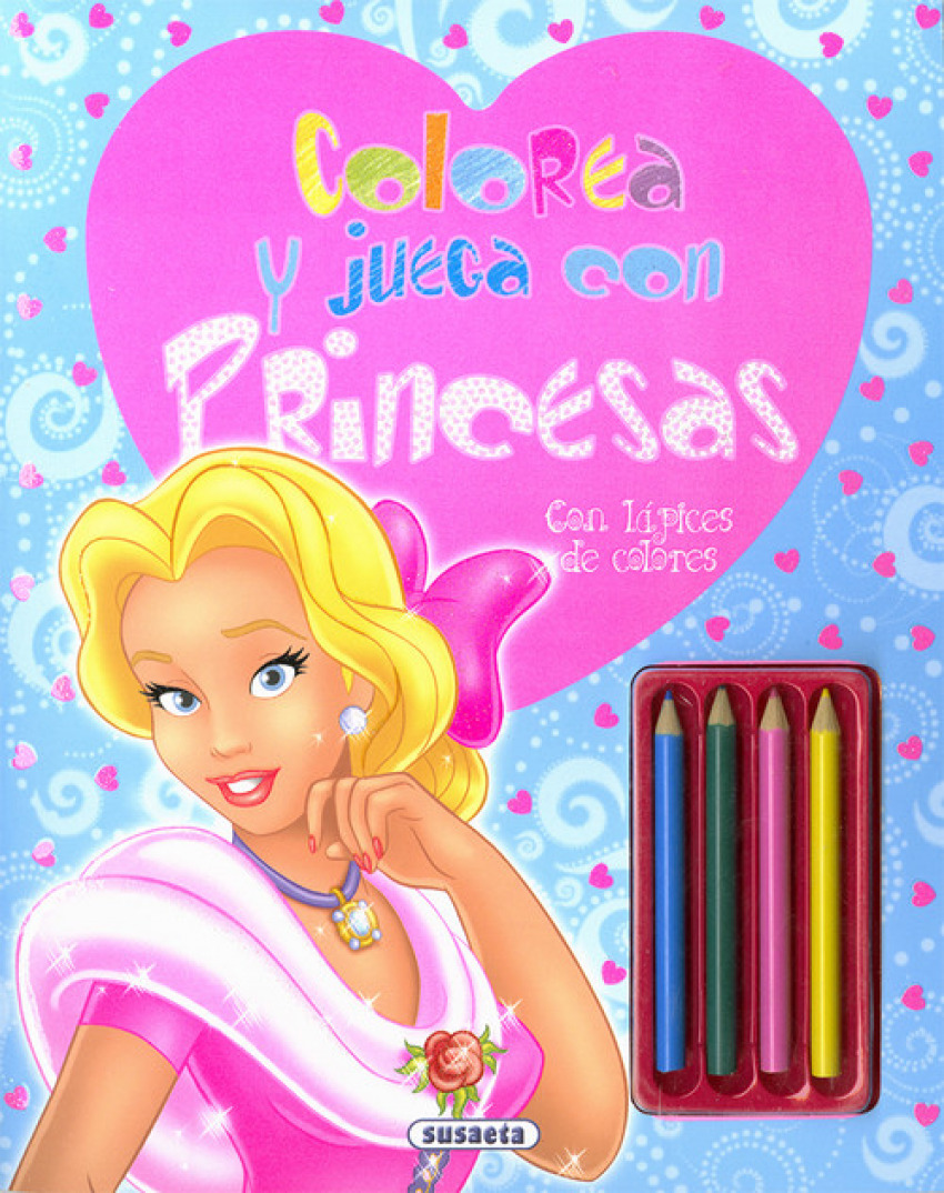 Con lápices de colores