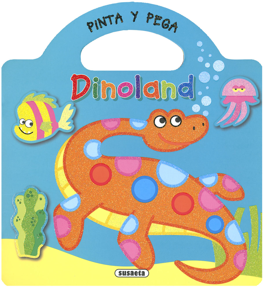 Pinta y pega - Dinoland 3