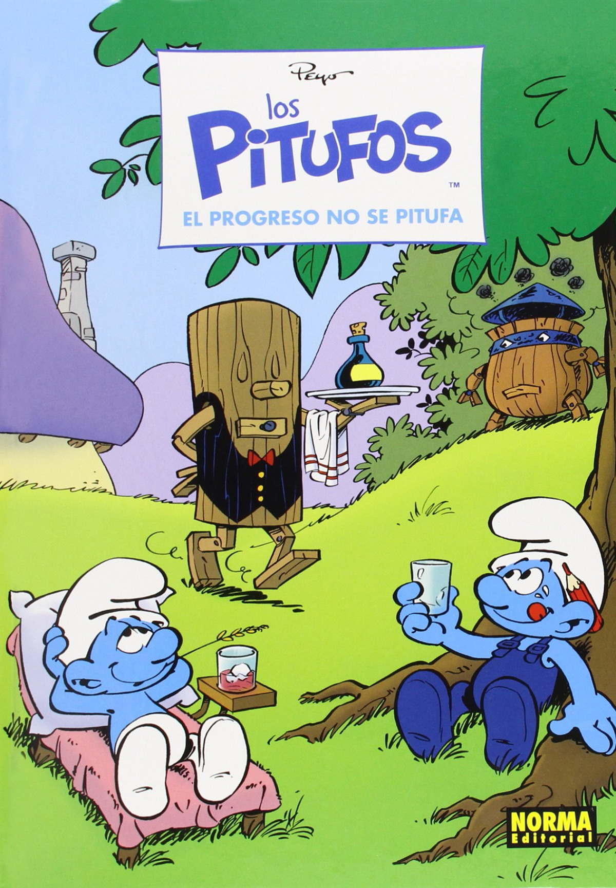 Pitufos, 22 Progreso No Se