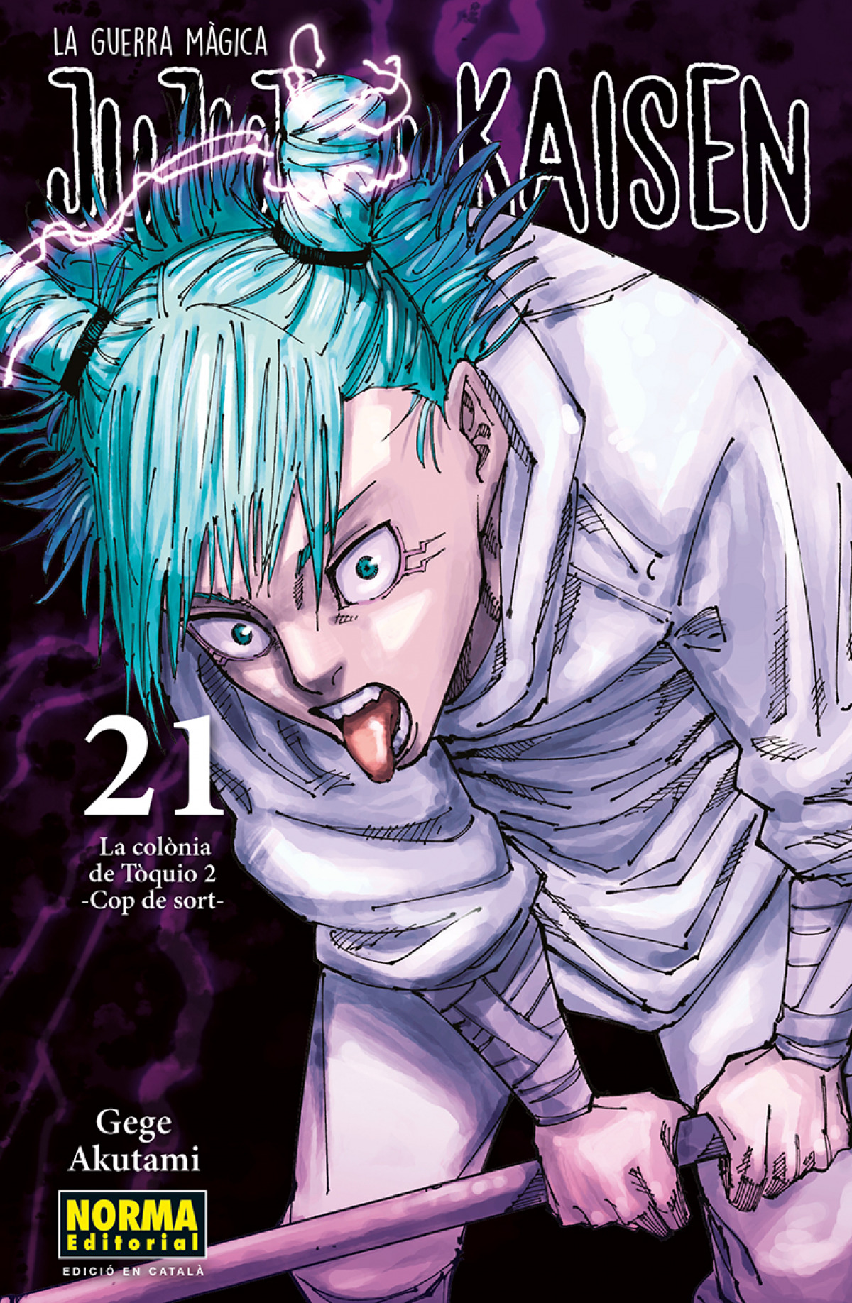 JUJUTSU KAISEN 21 CATALA