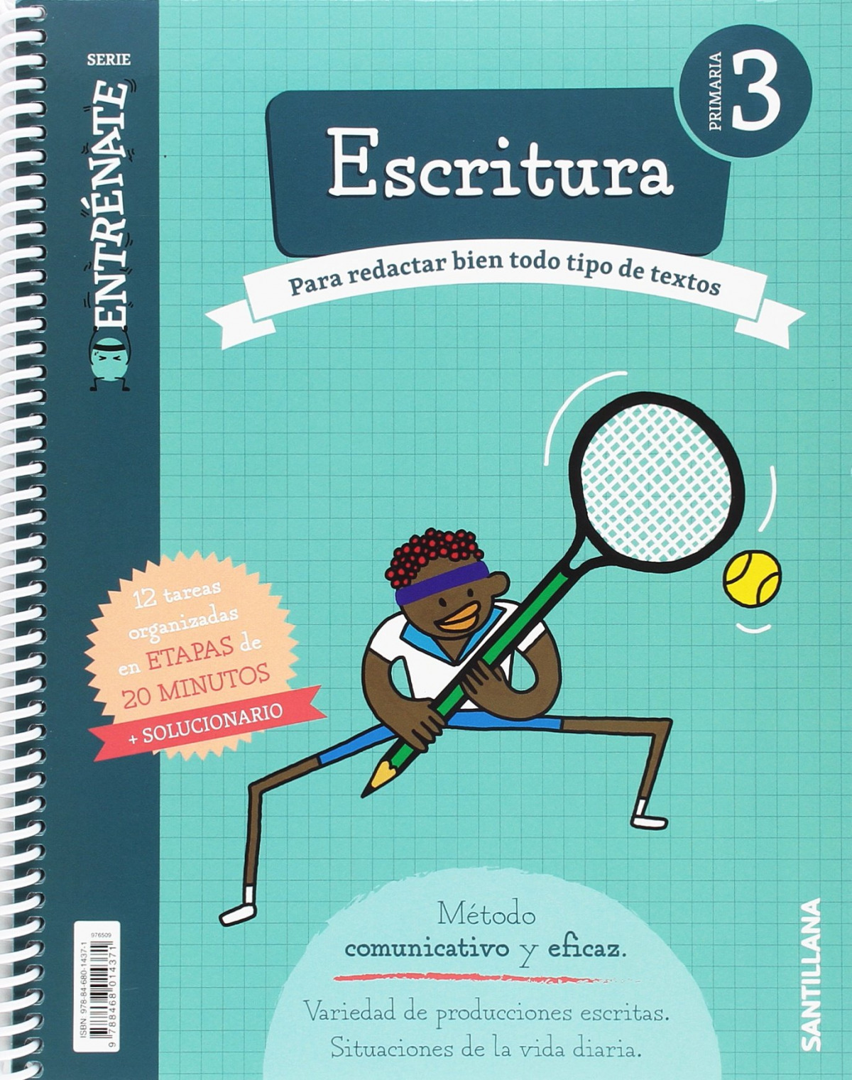 CUADERNO ESCRITURA 3ºPRIMARIA. ENTRÉNATE