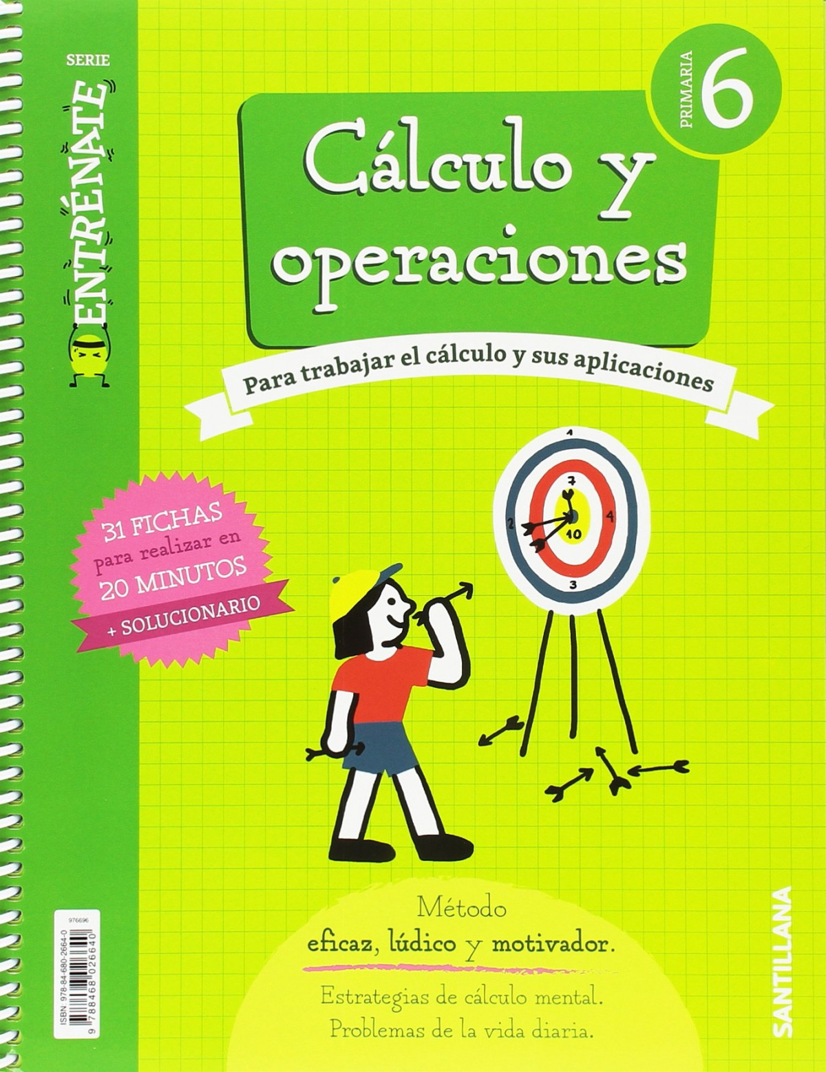 CUADERNO CÁLCULO 6ºPRIMARIA. ENTRÉNATE