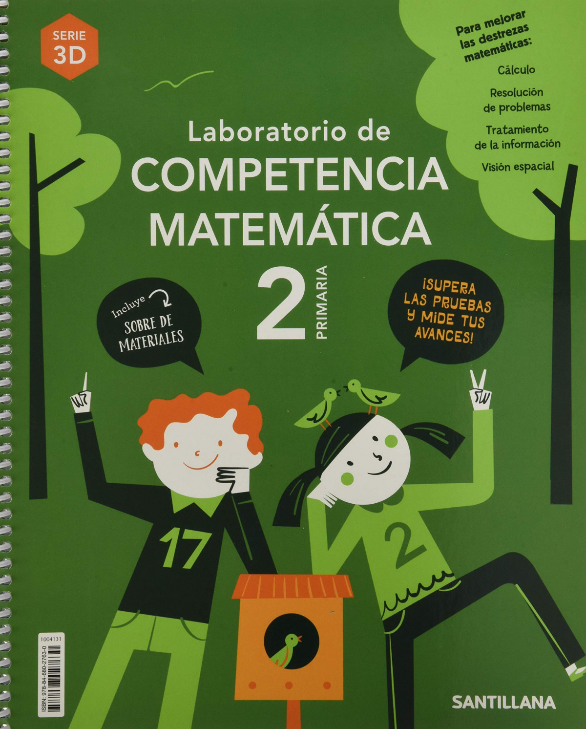 LABORATORIO DE COMPETENCIA MATEMATICA 3D 2 PRIMARIA