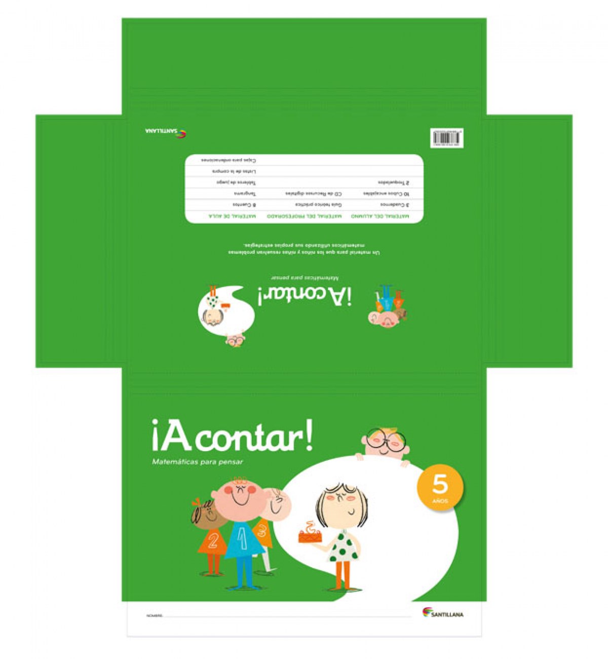 íA CONTAR ! MATEMATICAS PARA PENSAR 5 AÑOS