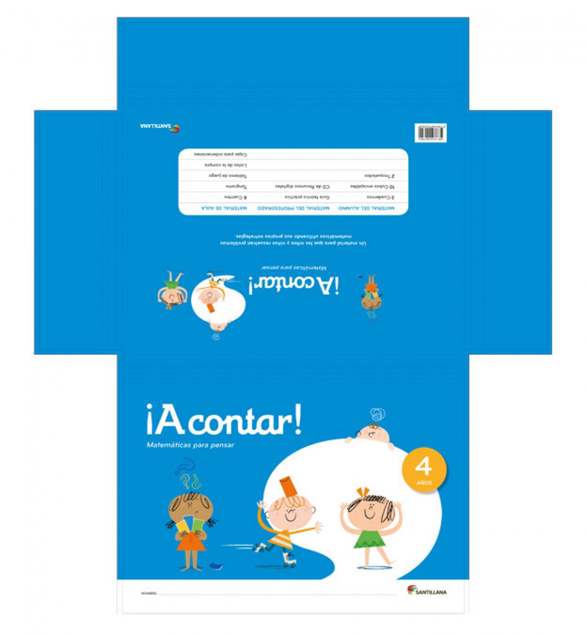 TALLER DE MATEMATICAS 4 AÑOS SANTILLANA