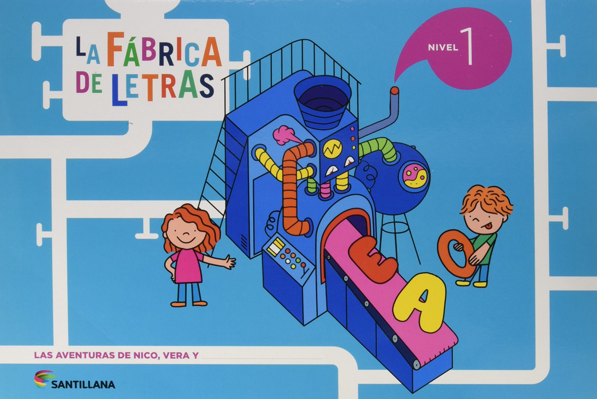 La fábrica de las letras 3 años
