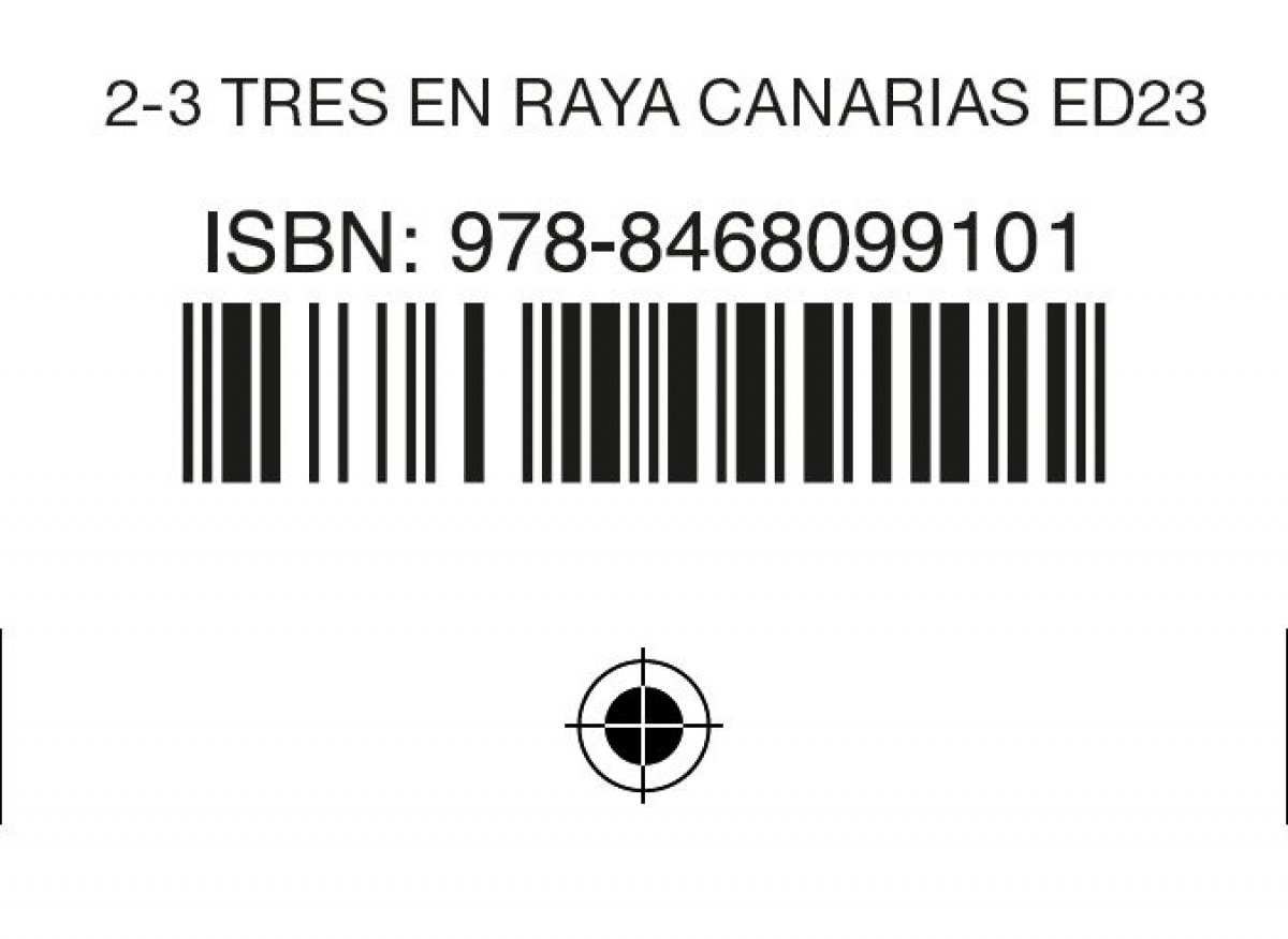  2-3PRI TRES EN RAYA CANAR PAUTA ED23 