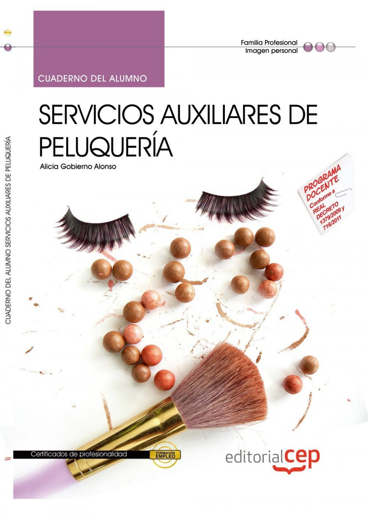 Cuaderno alumno Servicios auxiliares peluqueria (IMPQ0108) Certificados profesionalidad