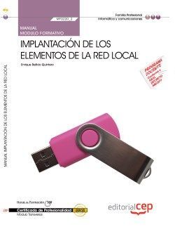 Manual Implantacion los elementos red local (MF0220_2) Certificados profesionalidad Sistemas microin