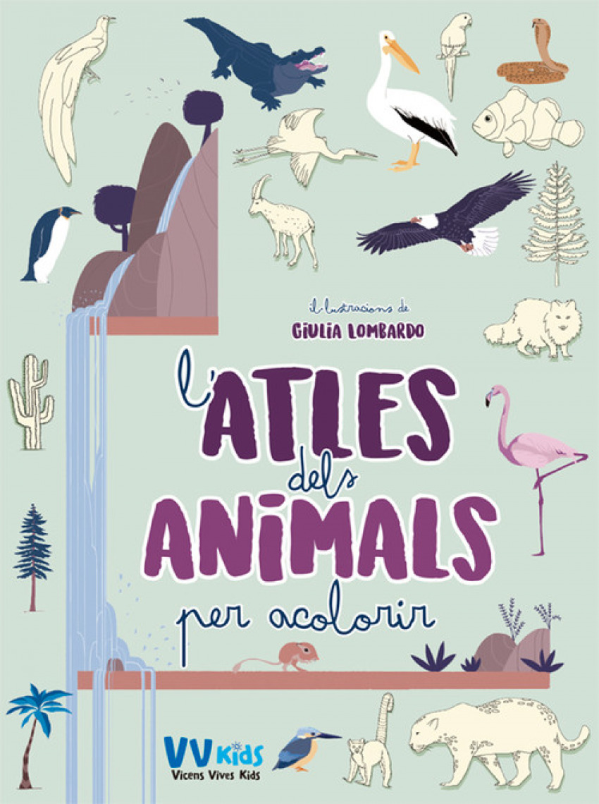 ATLES DELS ANIMALS PER ACOLORIR