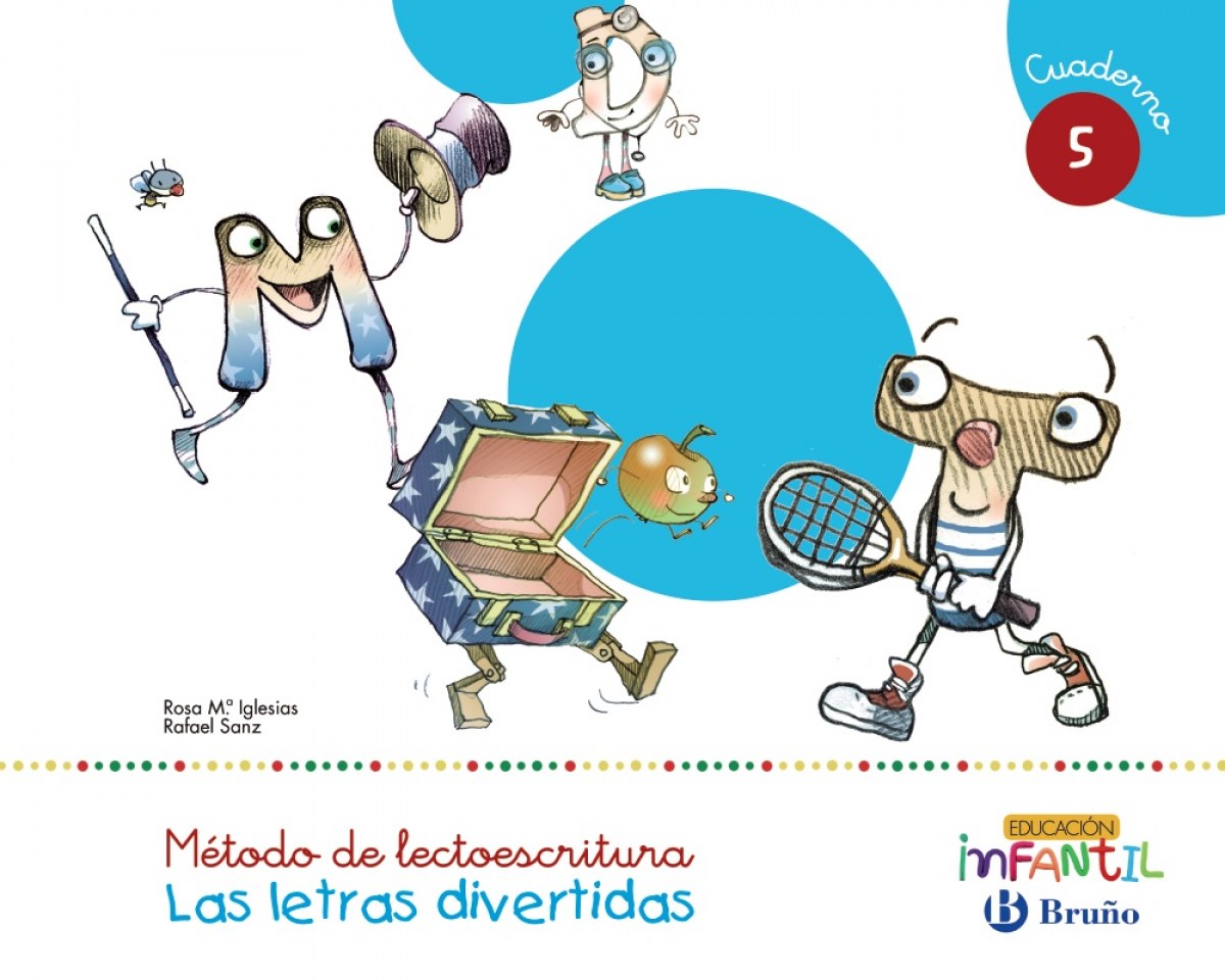 letras divertidas cuaderno 5 (4 años) 2016