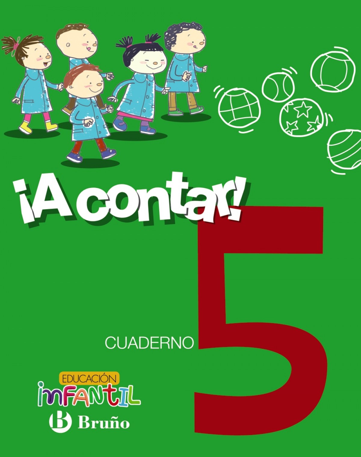 ¡A contar! 5.cuaderno matemáticas. Educación infantil 2017