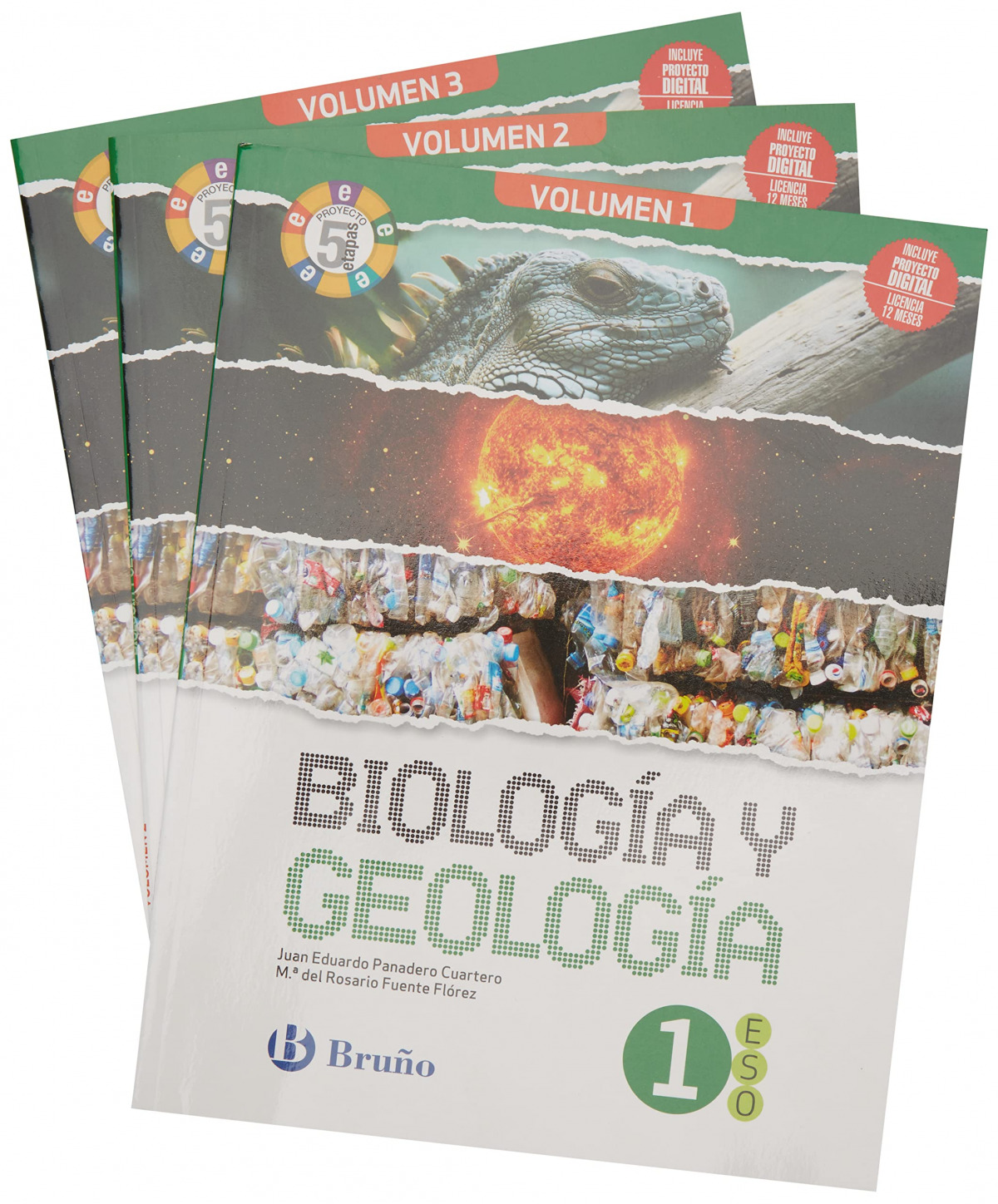  BIOLOGIA GEO 1ESO TRIM PROYECTO 5 ETAPAS 