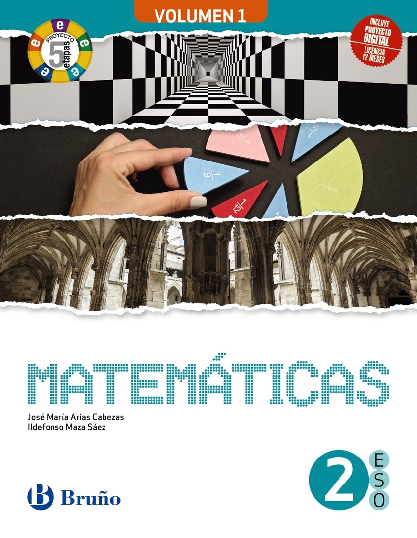 MATEMÁTICAS 2ºESO. TRIMESTRAL. PROYECTO 5 ETAPAS 2023