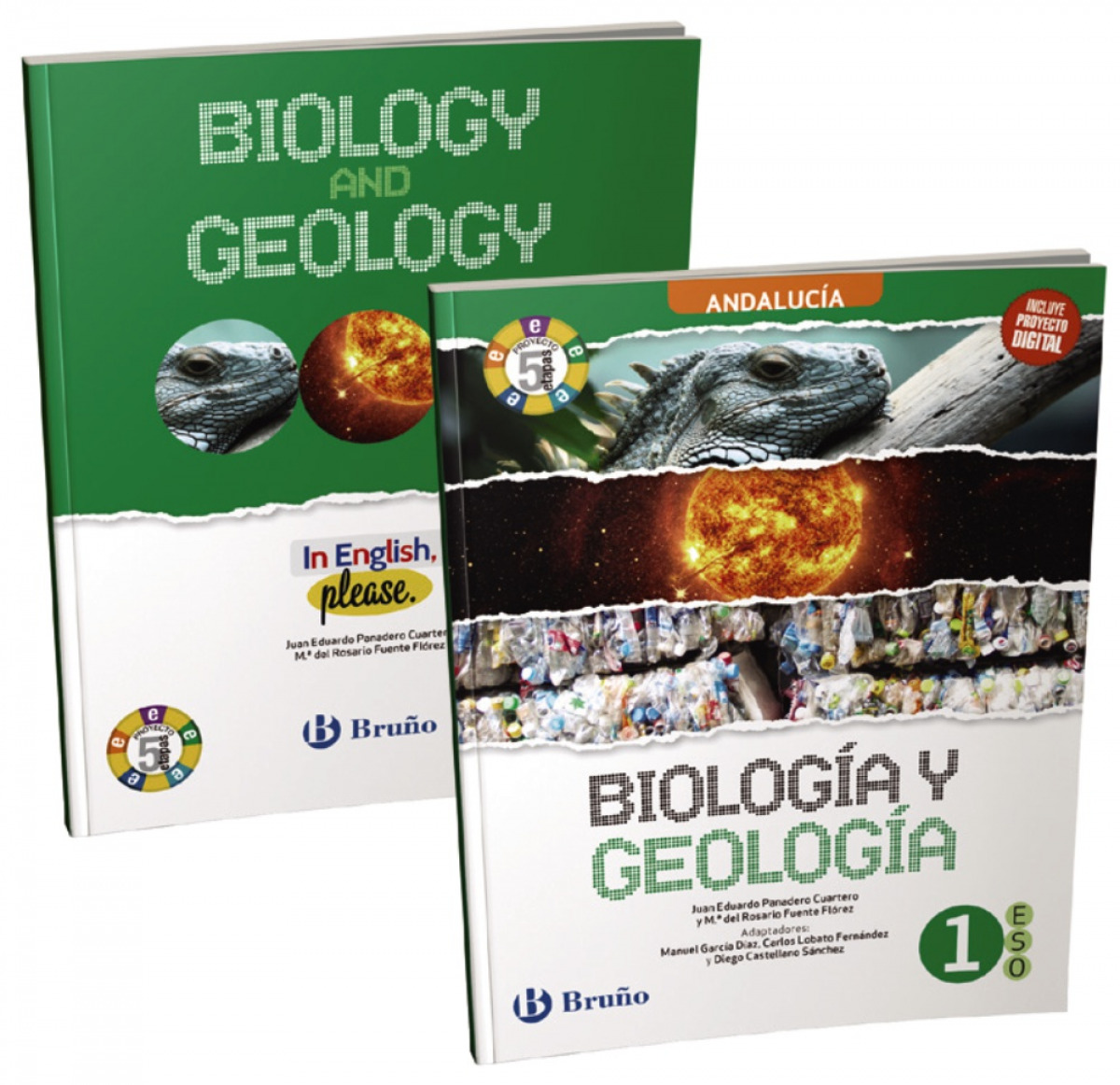 BIOLOGIA Y GEOLOGIA 1ºESO 5 ETAPAS BILINGUE ANDALU