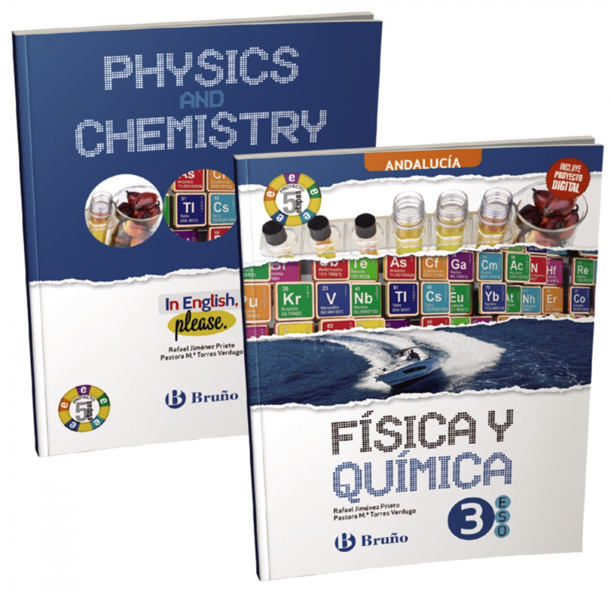 FISICA Y QUIMICA 3ºESO 5 ETAPAS BILINGUE ANDALUCIA