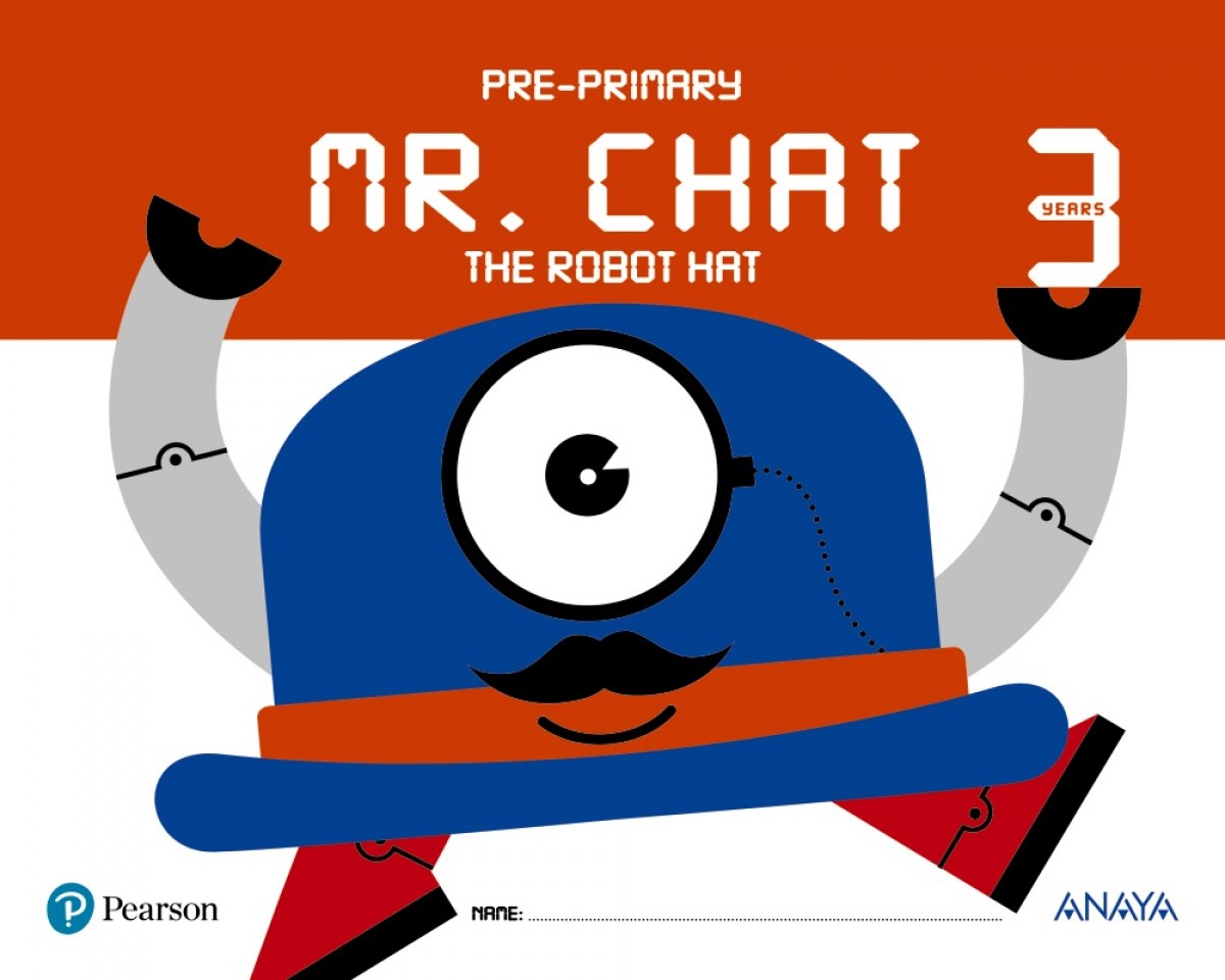  MR.CHAT THE ROBOT HAT 3 AÑOS 