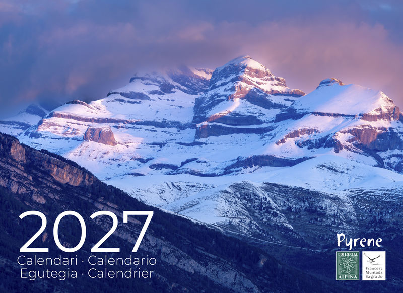  Calendari- Calendario - Egutegia - Calendrier Pyrene 2027 