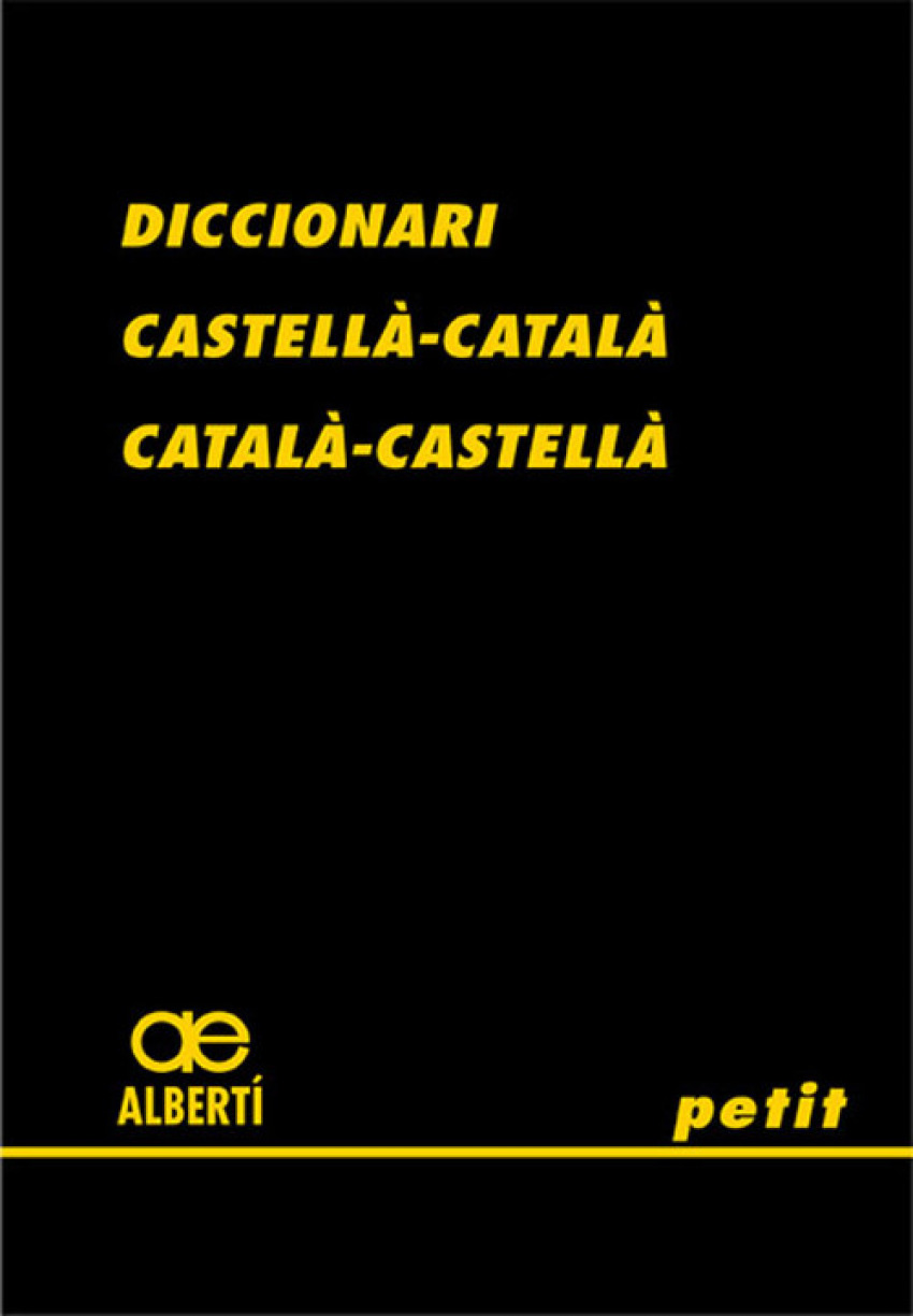 Diccionari petit castell-catal catal-castell