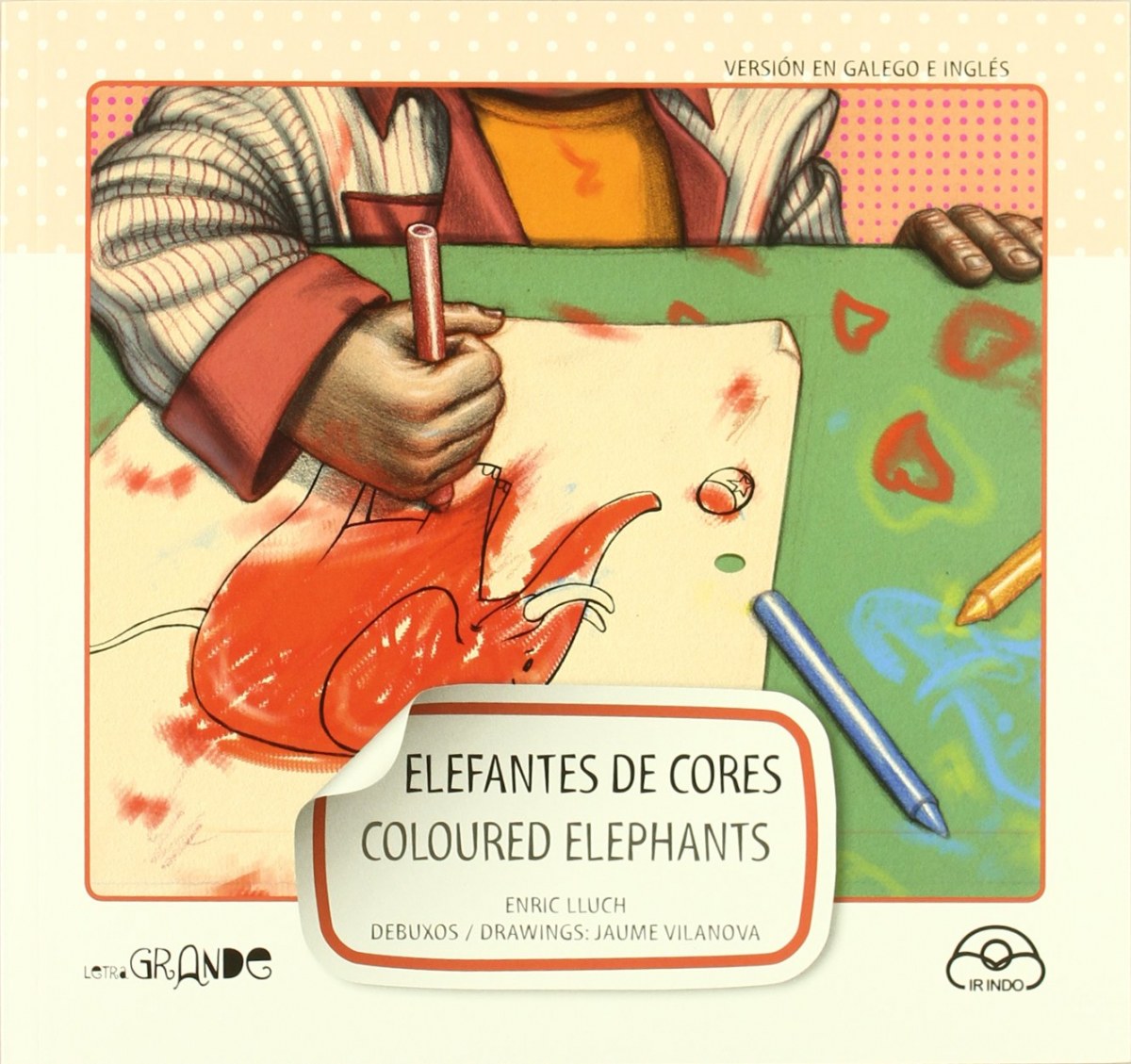 Elefantes de cores.coloured elephants